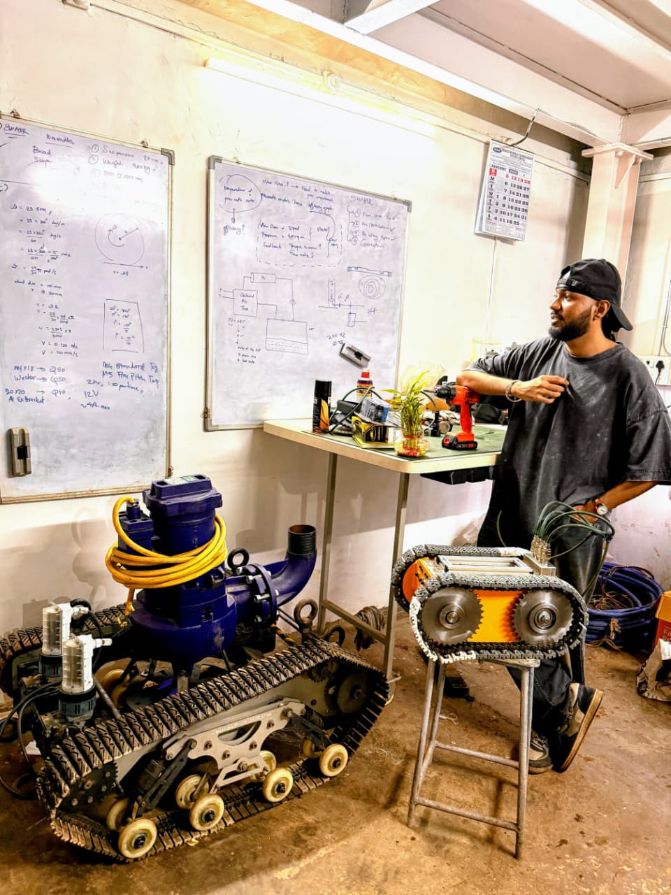 Robotics engineering team